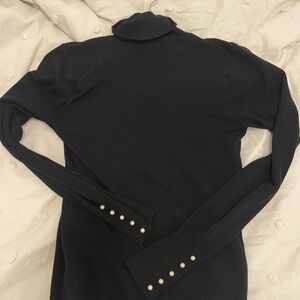 Zara Black Knit Turtleneck